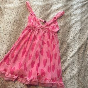 Pink Betsy Johnson nighty